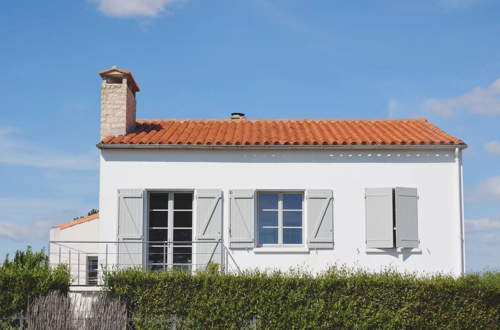 Façade de maison à Machecoul